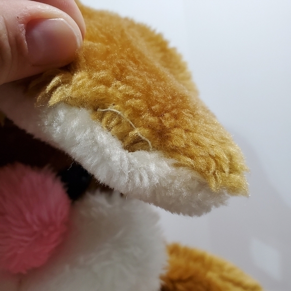 Vtg 1980 MTY International Large plush brown bunny Rare HTF - Picture 11 of 11
